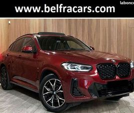 BMW X4 XDRIVE20I 184CH AUTO. PACK M TOITPANO/CAM/CUIRCHAUF/AFFICHTETHAUT/GAR24MOIS
