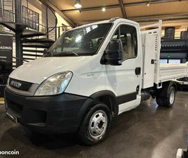 IVECO DAILY CHASSIS CABINE 35C11 EMP 3450 - CAMION BENNE - CAISSON - ATTELAGE