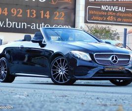 MERCEDES CLASSE E CABRIOLET 350 D 258CH FASCINATION 4MATIC 9G-TRONIC