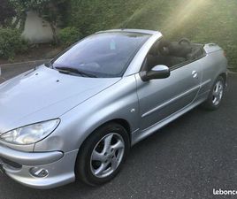 PEUGEOT 206 CC 1.6 -16V -110 CV -BOÎTE AUTOMATIQUE -143937 KM GARANTIE