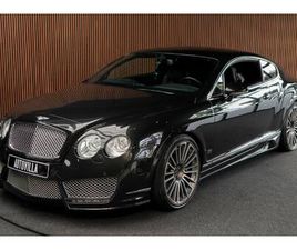 BENTLEY CONTINENTAL GT 6.0 W12 MANSORY MASSAGE LEER ACC KEYLESS CAMERA LUCHTVERING ELEKTR. VERSTELBARE STOELEN MET MEMORY ELEKTR. VERSTELBARE STUURWIEL NAVI PDC