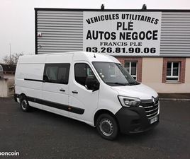 RENAULT MASTER L3H2 2 PORTES LATERALES 6 PLACES DCI 135 22800 HORS TAXE