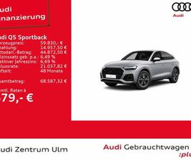AUDI Q5 SPORTBACK S-LINE BLACK 50TDI QU AHK HUD LEDER