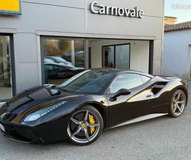 FERRARI 488 GTB/FRANCAISE/FULL CARBONE/SIEGES RACING/GARANTIE 1 AN/REPRISE