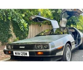 1981 DELOREAN DMC 12 ARGENT MANUEL, 5 VITESSES CONDUITE À...