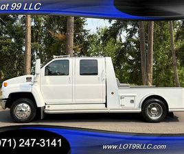 GMC T SERIES 2009 GMC 4500 TOPKICK 55K SPORTCHASSIS DURAMAX DIESEL HTD LEATHER TRUCK