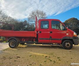 CAMION BENNE DOUBLE CABINE – RENAULT – 3,5 T – CT OK – TRAVAUX À PRÉVOIR