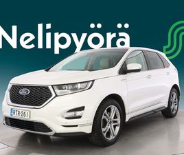 FORD EDGE 2,0 TDCI 210HV POWERSHIFT A6 AWD VIGNALE 5D - | 1OM. SUOMI-AUTO | MERKKILIIKKEEN HUOLTOKIRJA | JAKOHIHNA VAIHDETTU! | KATSASTETTU 01/2026! |