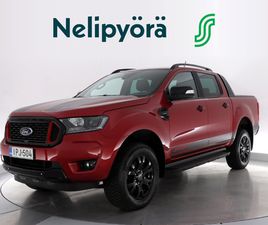 FORD RANGER FORD RANGER DOUBLE CAB 2,0 TDCI 213 HP A10 4X4 STORMTRAK N2G - KORKOTARJOUS 2,99%+KULUT -