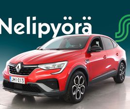 RENAULT ARKANA E-TECH 145 HYBRID R.S. LINE - | 2OM. SUOMI-AUTO | SÄHKÖSÄÄTÖISET ETUISTUIMET | CARPLAY / ANDROIDAUTO | NAVI | ECALL |