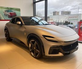 FERRARI PUROSANGUE ALUMINIO OPACO FULL CARBONE PANO