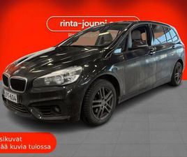 BMW 216 F46 GRAN TOURER 216D A - ADAPTIIVINEN VAKIONOPEUDENSÄÄDIN, AJOVALOAUTOMATIIKKA, TAKALUUKKU AUTOMATIIKKA!