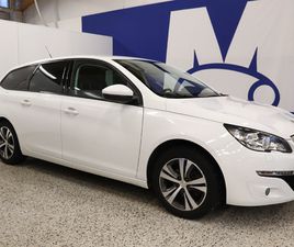 PEUGEOT 308 SW ACTIVE PURETECH 130, MOOTTORI UUSITTU 2024! , 1 OMISTAJA, TUTKA, TUMMAT LASIT, MERKKIHUOLTOKIRJA