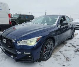 INFINITI Q50 * RED SPORT I LINE * CARFAX * ЦЕНА ДО БГ