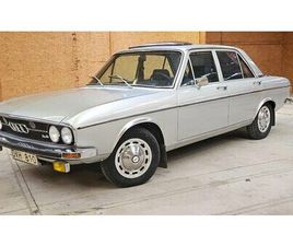 AUDI 100 1971 AUDI 100 ARGENT MANUEL, 4 VITESSES CONDUITE À GAUCHE...