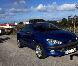 PEUGEOT 206 CC 2.0 NOVEMBRO/01