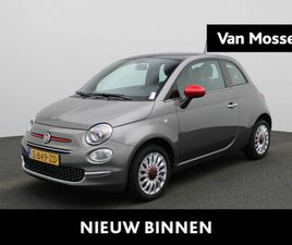 FIAT 500 1.0 HYBRID RED | AIRCO | LMV 15 | CRUISE CONTROLE | BLUETOOTH | APPLE CARPLAY |