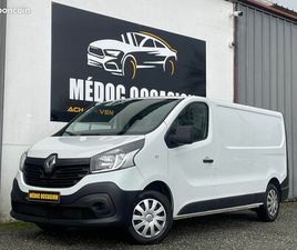 RENAULT TRAFIC PHASE 3 FOURGON L2 H1 1.6 DCI 16 V 120 CV ENERGY GRAND CONFORT 1200 MOTEUR À CHAÎNE DE DISTRIBUTION HISTORIQUE VÉHICULE GPS/RADAR/ECO/LED