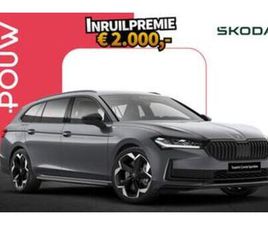 SKODA SUPERB COMBI 1.5 TSI 150PK PHEV SPORTLINE BUSINESS | W — SKODA — MARKTPLAATS