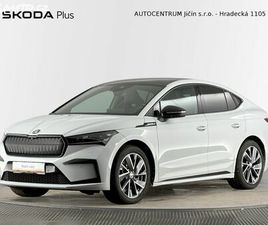 SKODA ENYAQ COUPE ŠKODA ENYAQ COUPÉ IV 82KWH 210KW 4X4 SPORTLINE 8