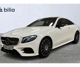 MERCEDES-BENZ E 220 D COUPÉ 4MATIC AMG LINE/PANORAMA/BURMESTER/ADAPTIV FART/S&V-DÄCK 2019 VIT