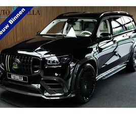 MERCEDES-BENZ GLS BRABUS 800 4MATIC HUD MASSAGE FULL-CARBON PANODAK LEER DISTRONIC STANDKACHEL KEYLESS 360 CAMERA BURMESTER STERRENHEMEL AIRMATIC DC ELEKTR. ACH