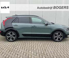 KIA NIRO 1.6 GDI HYBRID LAUNCH EDITION LEDEREN BEKLEDING, ELECTRISCH BEDIENBARE ACHTERKLEP, STOEL- EN STUURVERWARMING