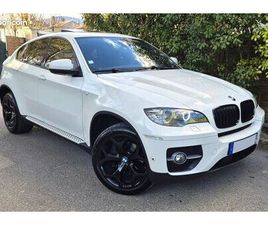 BMW X6 X-DRIVE EXCLUSIVE 3.0L 40D 306CV, BOITE AUTO 8 VITESSES, GPS, FULL CUIR, TOIT OUVRANT PANORAMIQUE, CAMERA 360, SYSTEM SOFT CLOSE, JANTES ALLIAGES 20P, FU