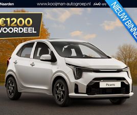 KIA PICANTO 1.0 GDI EXECUTIVELINE NU €1.200,- VOORDEEL! NU TIJDELIJK EXTRA SCHERP GEPRIJSD!