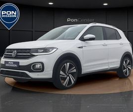 VOLKSWAGEN T-CROSS VOLKSWAGEN T-CROSS 1.0 TSI R-LINE | CAMERA | STOELVERWARMING | KEYLESS | NAVIGATIE | ACC | 18'' |