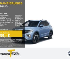 T-CROSS 1.5 TSI DSG R-LINE LM17 MATRIX KAMERA SITZHZ