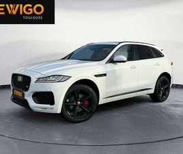 V6 SUPERCHARGED 3.0 380 CV S AWD BVA - SUIVI JAGUAR - TOIT OUVRANT - MERIDIAN