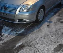 ② TOYOTA AVENSYS 2.0 D4D DIESEL 171 000 KM À PARTIR DU 1ER PRO — TOYOTA — 2EMEMAIN