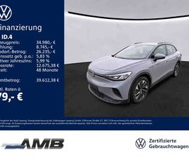 VOLKSWAGEN ID.4 ID.4 PRO 4MOT 77KWH/LED/ACC/NAVI/STYLE-INTERIEUR
