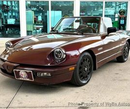 ALFA ROMEO SPIDER DUETTO 1986 ALFA ROMEO SPIDER