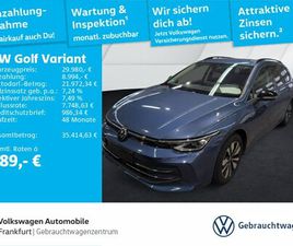 GOLF VIII VARIANT 2.0 TDI DSG GOAL DAB+ IQLIGHT FRONTASSIST TRAVELASSIST AHK
