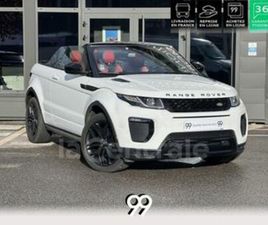 EVOQUE CABRIOLET BLACK PACK MASSANTS ET CLIMATISES LIVRAISON RE