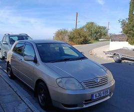 TOYOTA ALLEX TOYOTA ALLEX 0,5L 2001