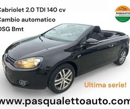 AUTOMATICA! GOLF CABRIO 2.0 DSG TDI BMT