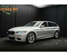 BMW 520 D XDRIVE M SPORT PANO D-VÄRMARE LÄDER HK DRAG KAMERA 19