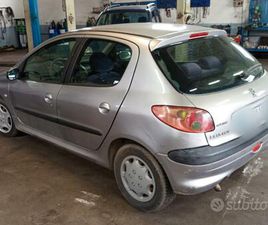 PEUGEOT 206 - 1400CC - ANNO 2005 BENZINA/GPL