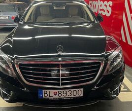 MERCEDES-BENZ S TRIEDA 350 D 4MATIC DLHÁ VERZIA