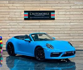 PORSCHE 911 CABRIOLET 992 CARRERA 4S (992) CABRIOLET 3.0 450 CARRERA 4S BLEUE
