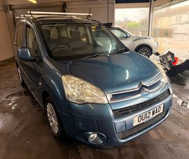 CITROEN BERLINGO MULTISPACE 2012 (12) 1.6 EHDI 90 AIRDREAM VTR 5DR EGS6