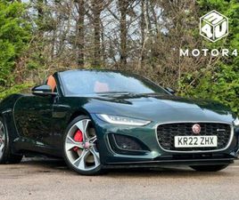 2022 JAGUAR F-TYPE 5.0 V8 P450 R-DYNAMIC RWD CONVERTIBLE