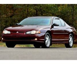 CHEVROLET MONTE CARLO 2001 CHEVROLET MONTE CARLO SS