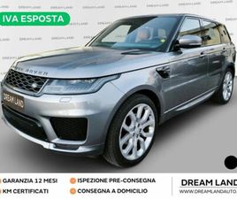 LAND ROVER RANGE ROVER SPORT 3.0 SDV6 249 CV HSE DYNAMIC DEL 2020 USATA A LIVORNO