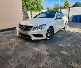 MERCEDES E550 AMG CABRIO VOLL STHZ 360 KAMERA