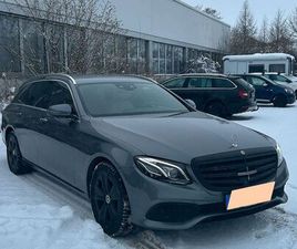 MERCEDES-BENZ E 400 D 4MATIC (2018) - TOP GEPFLEGT