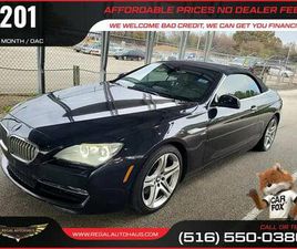 $201/MO - 2012 BMW 6 SERIES 2DR CONV 650I XDRIVE